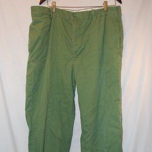Men's GAP Green Clean Cut Cotton Chino 38x34